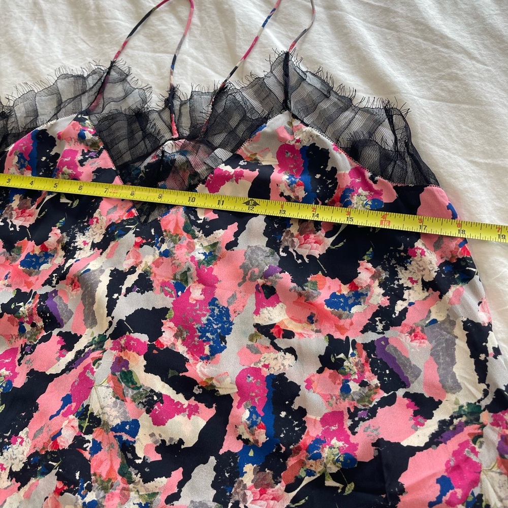 Iro Berwyn Printed Ruffle Colorful Cami S - Picture 9 of 12